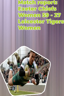 Exeter rugby fixtures