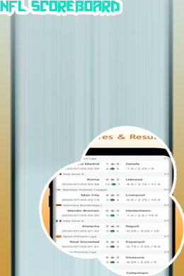 Football scores results