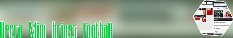 Opera mini soccer mobile results