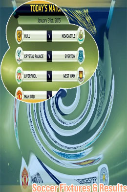 Soccer fixtures today