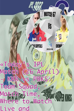 Tomorrow ipl match status
